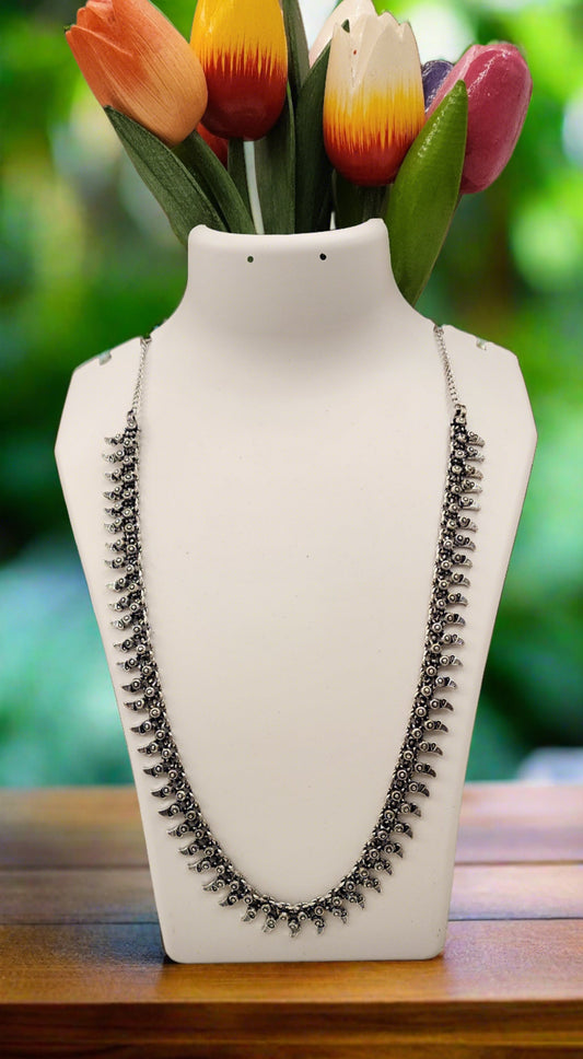 Vintage Reverie: Kolhapuri Oxidized Necklace