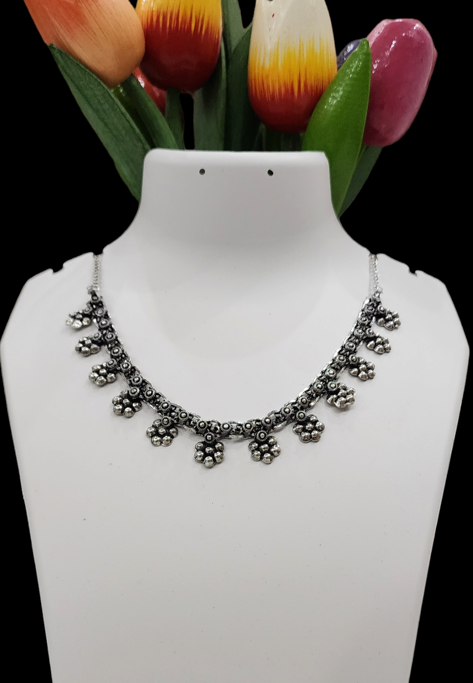 Rustic Elegance: Kolhapuri-Inspired Necklace