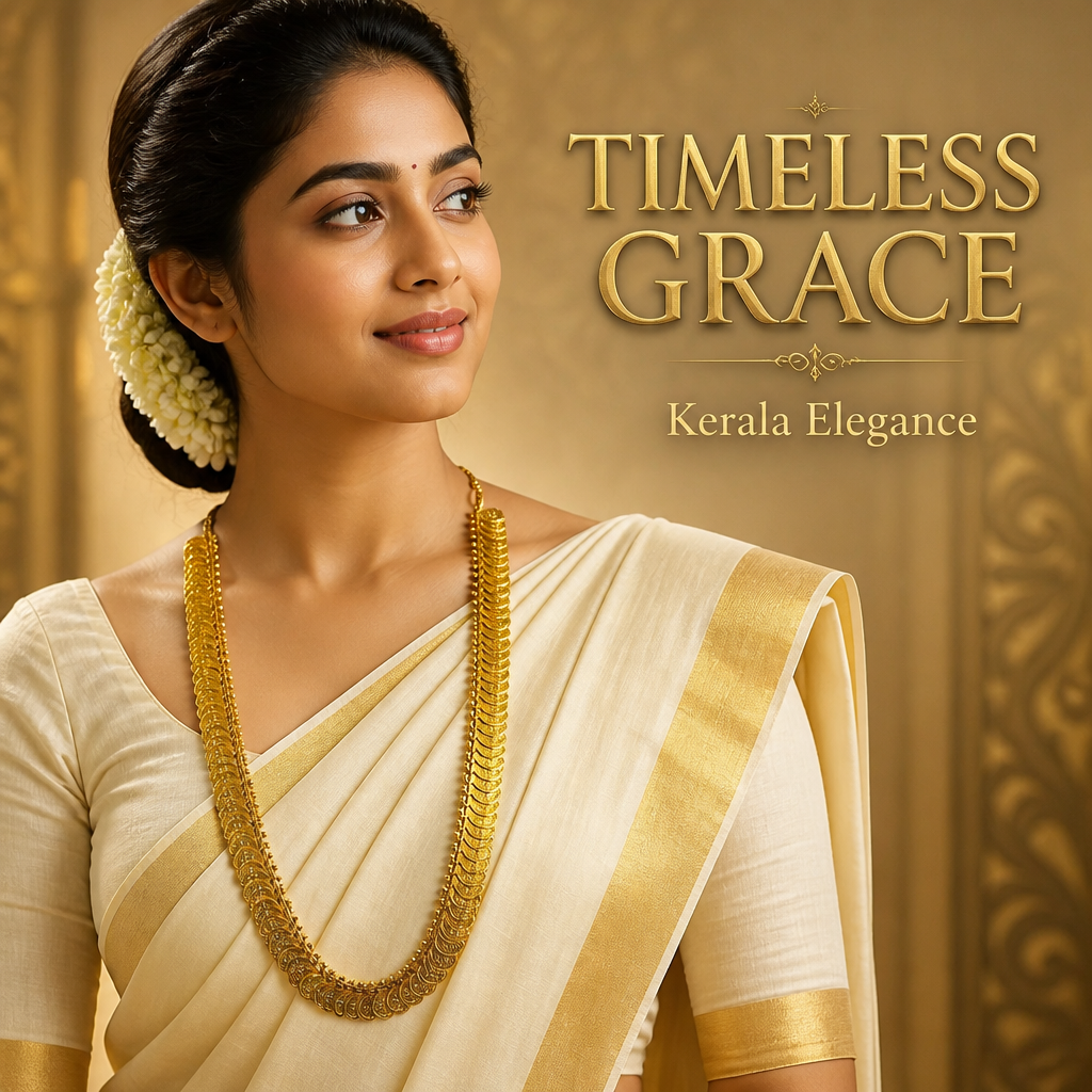 Lakshmi Coin Long Chain Necklace – Temple Gold