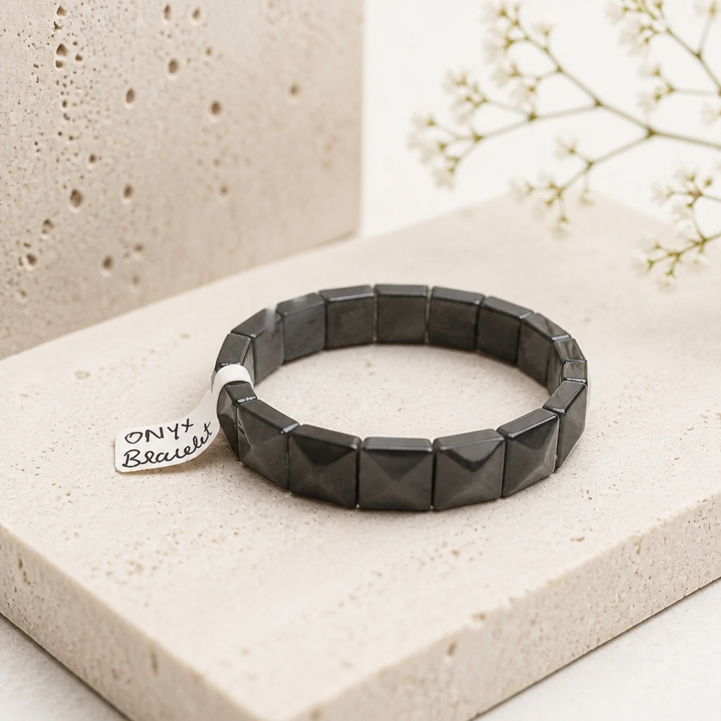 Natural Onyx Stone Energy Bracelet