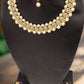 Kundan Style Choker Necklace with Maang Tika and Earrings (C5)