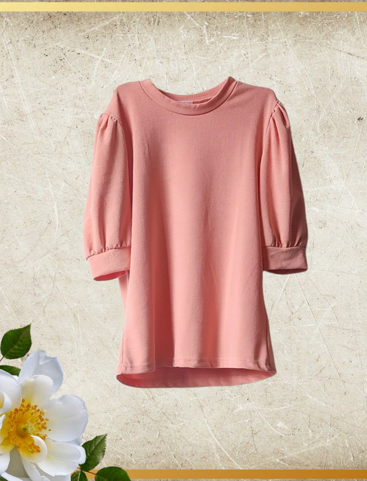 Petal Pink Comfort Fit Top