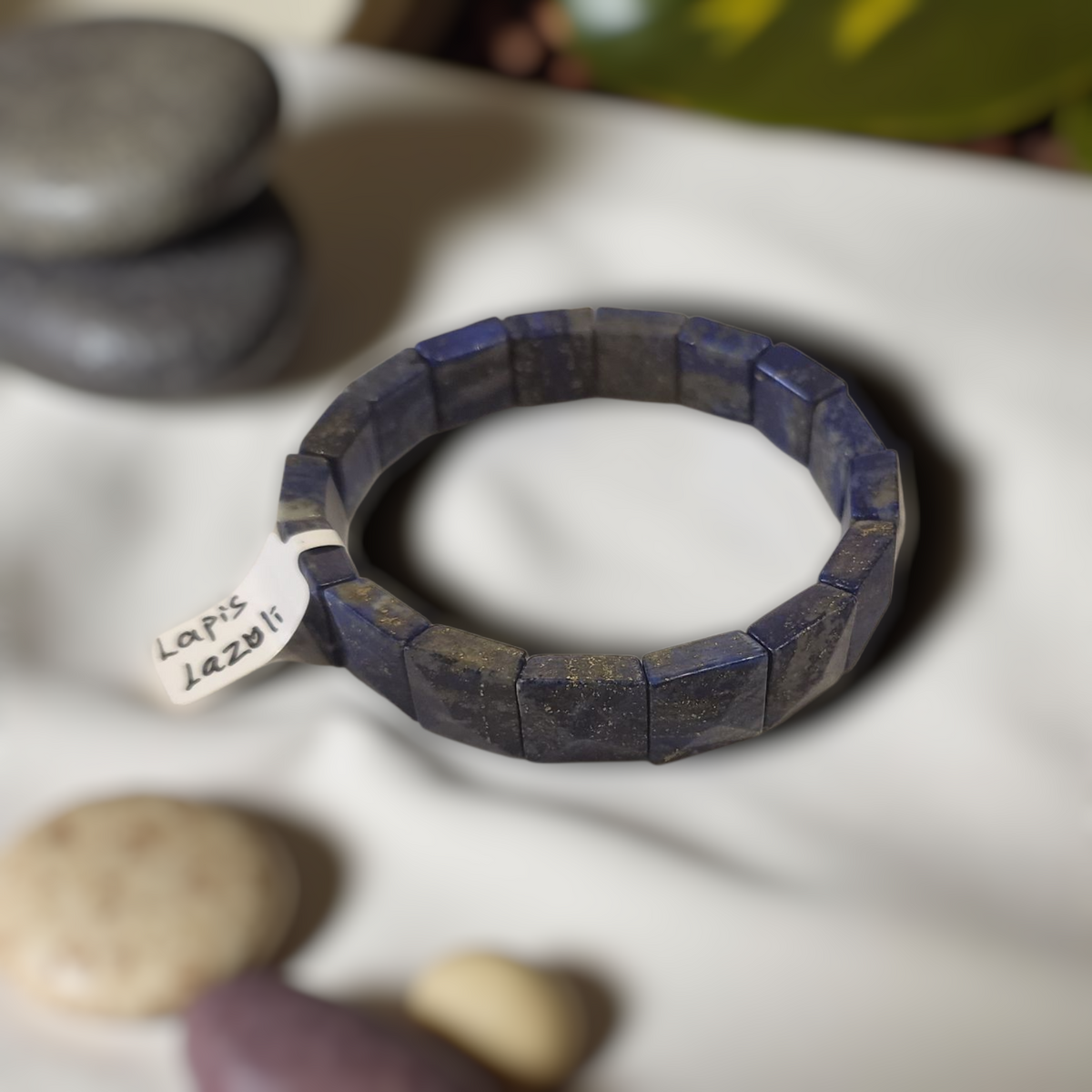 Enchanting Lapis Lazuli Gemstone Bracelet