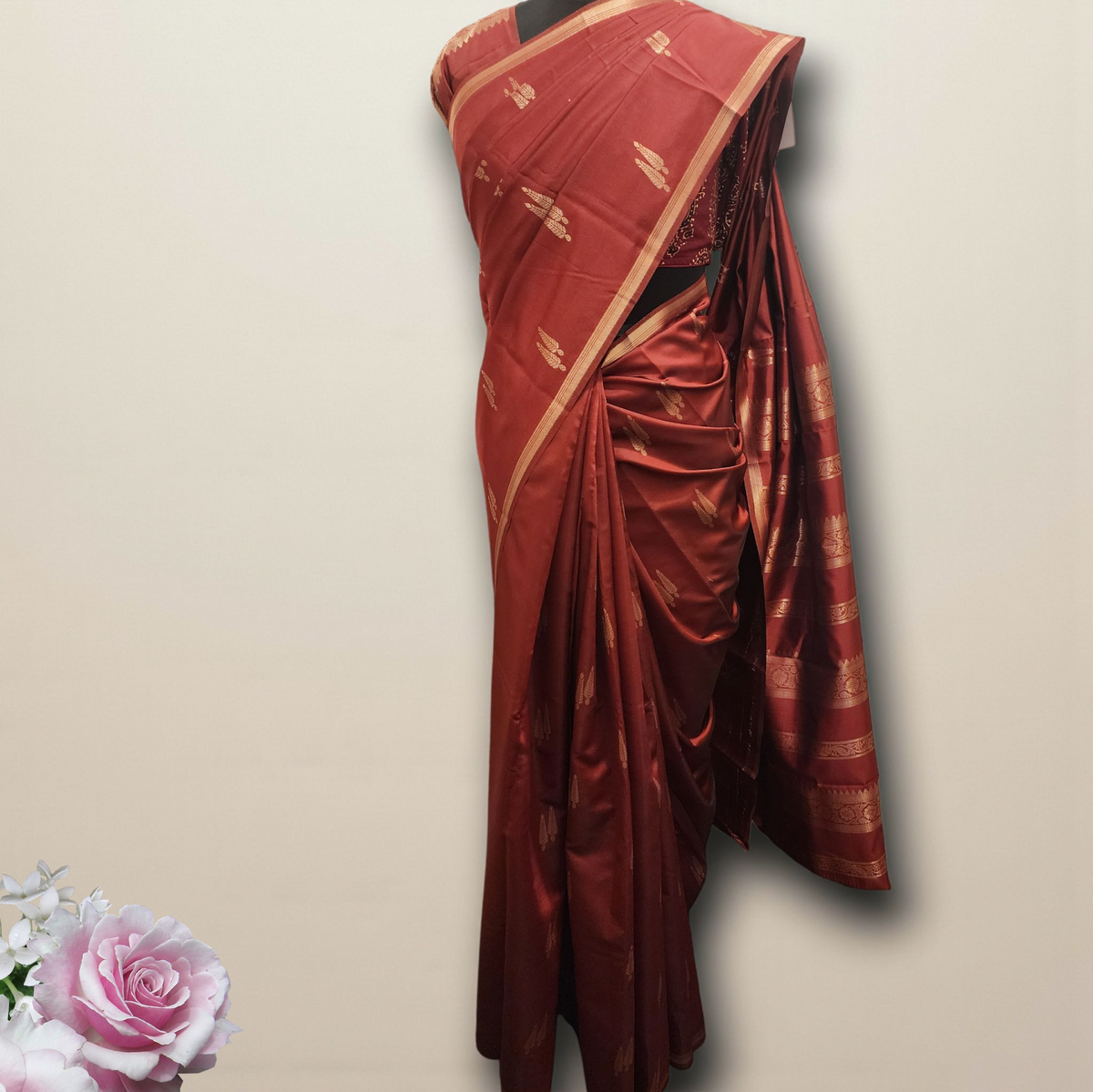 Ethereal Elegance Semi Silk Drape