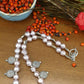 Natural Baroque Pearl Necklace with Bail Charms