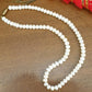 Natural Button Pearl Necklace
